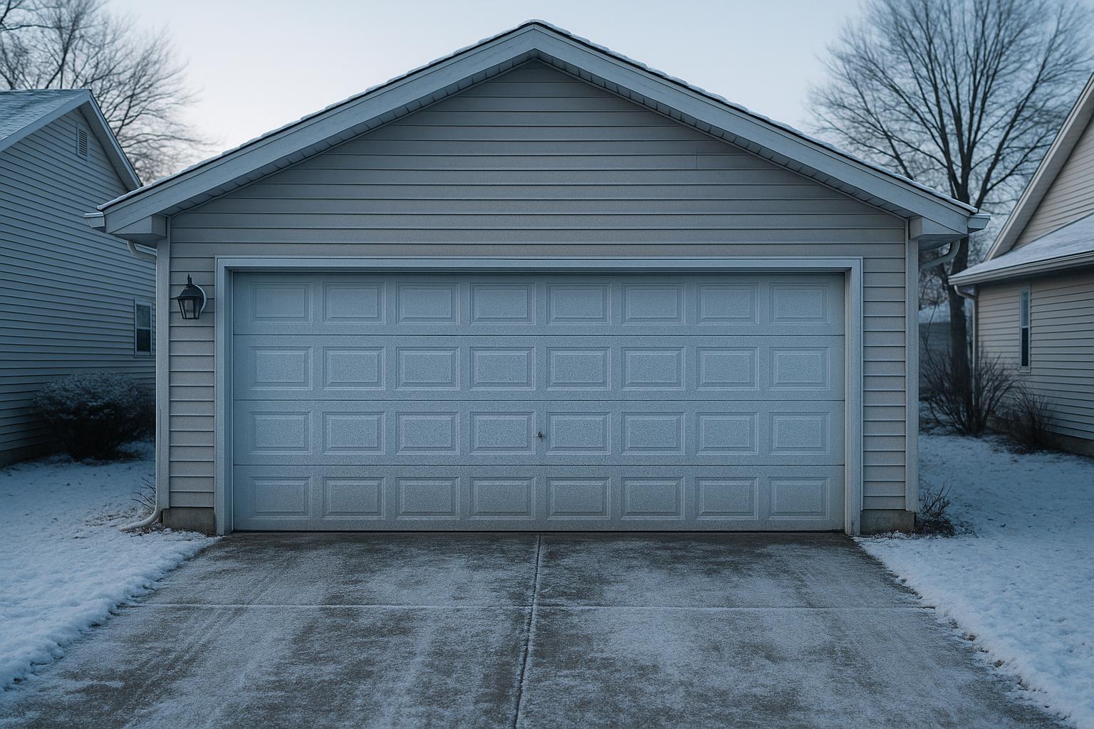 What to Do When Your Garage Door Won't Open in Cold Weather